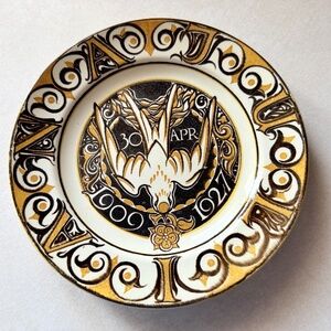 Rozendaal  1909-1927 Princess Juliana Commemorative Plate Made in Holland RARE!